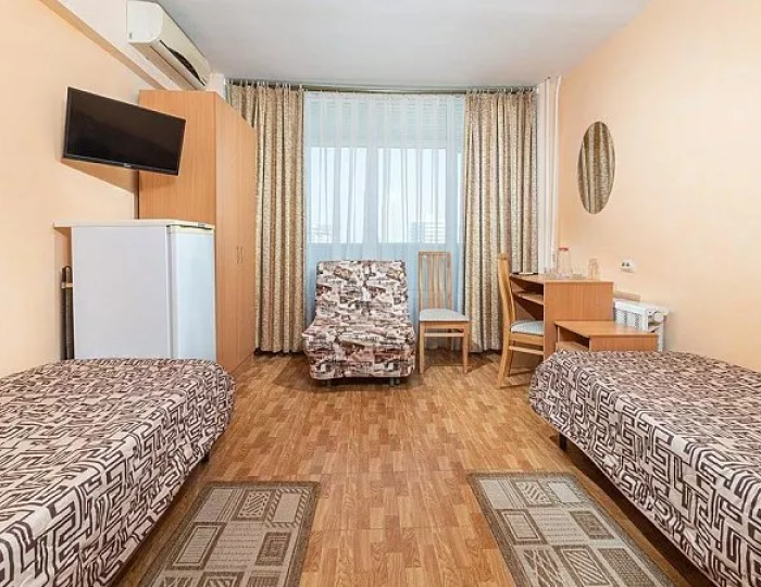 3-местный 1-комнатный к.4,5,7 - Санаторий «Анапа»